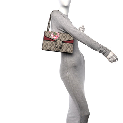 Gucci GG Supreme Monogram Blooms Small Dionysus Shoulder Bag Beige Multicolor Dry Rose 2 of 13