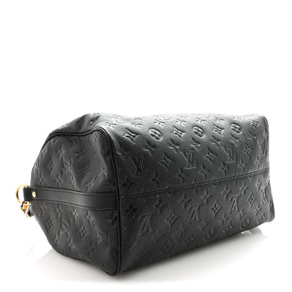 Louis Vuitton Empreinte Monogram Speedy Soft 30 Black 4 of 9