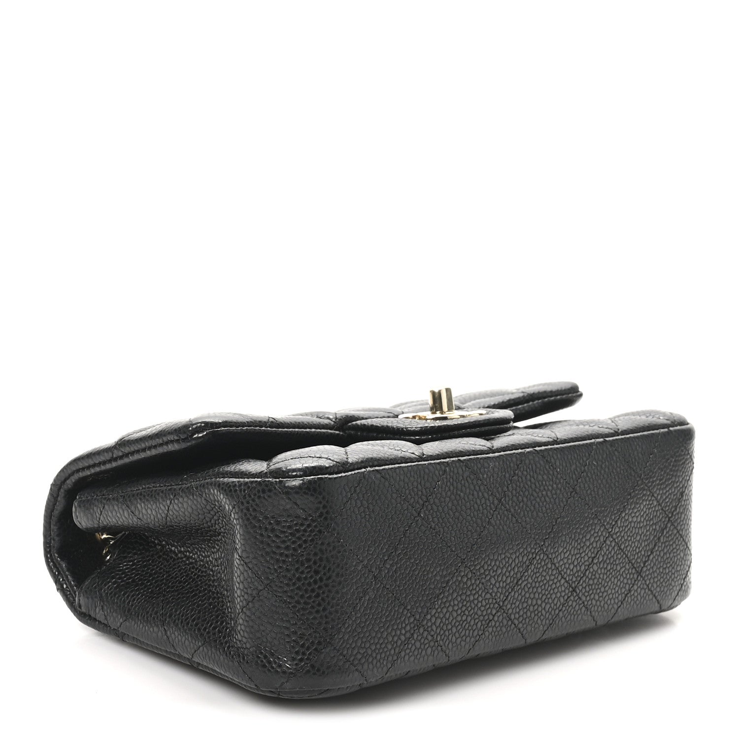Chanel Caviar Quilted Mini Rectangular Flap Black 4 of 11