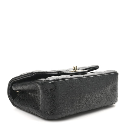 Chanel Caviar Quilted Mini Rectangular Flap Black 4 of 11