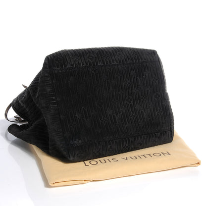 Louis Vuitton Suede Python Monogram Whisper PM Kohl 4 of 8
