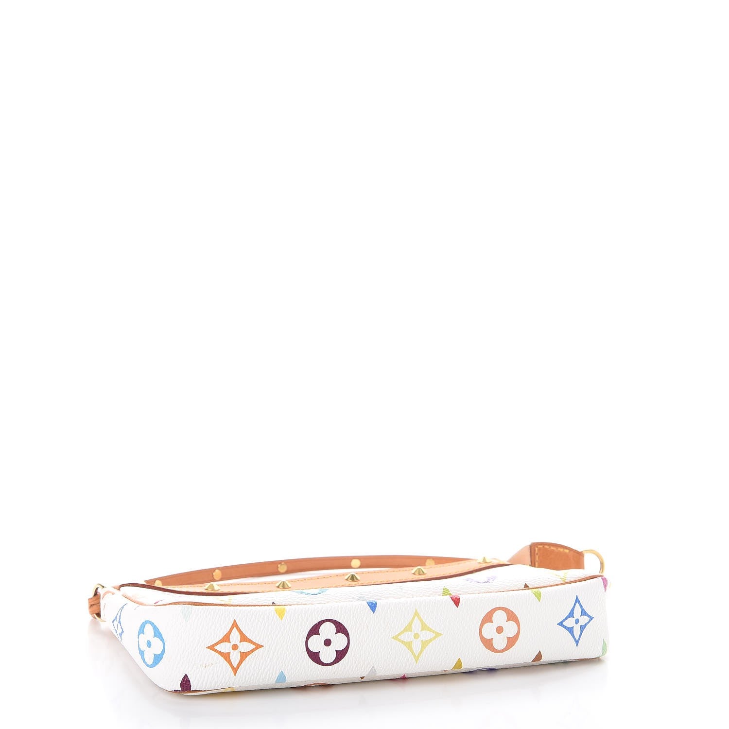 Louis Vuitton Monogram Multicolor Pochette Accessories White 4 of 9