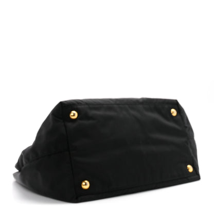 Prada Nylon Tessuto Fiocco Bow Tote Black 4 of 11