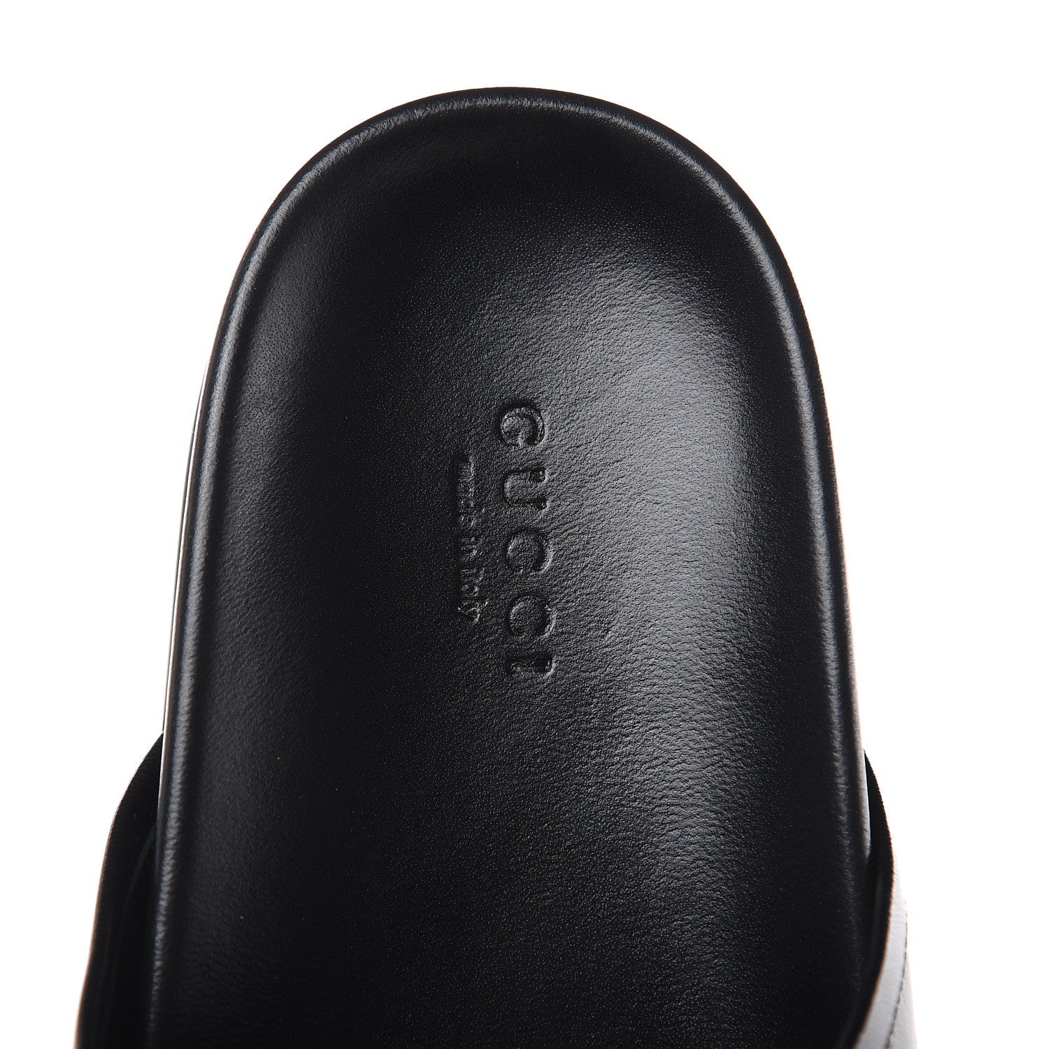 Gucci Malaga Kid Womens Horsebit River Slippers 39 Black 7 of 8