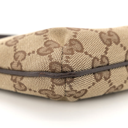 Gucci Monogram Pretty Boat Pochette Brown 9 of 11