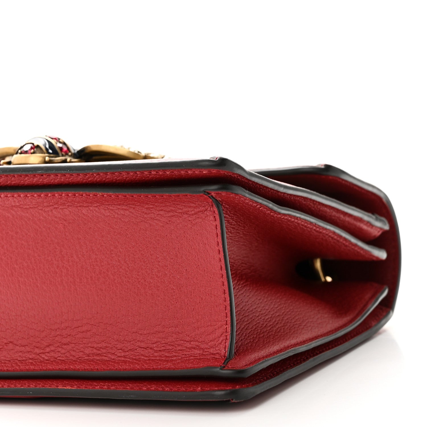 Gucci GG Supreme Monogram Small Queen Margaret Top Handle Bag Red 10 of 10