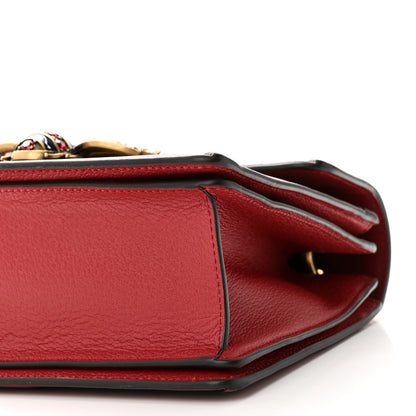 Gucci GG Supreme Monogram Small Queen Margaret Top Handle Bag Red 10 of 10