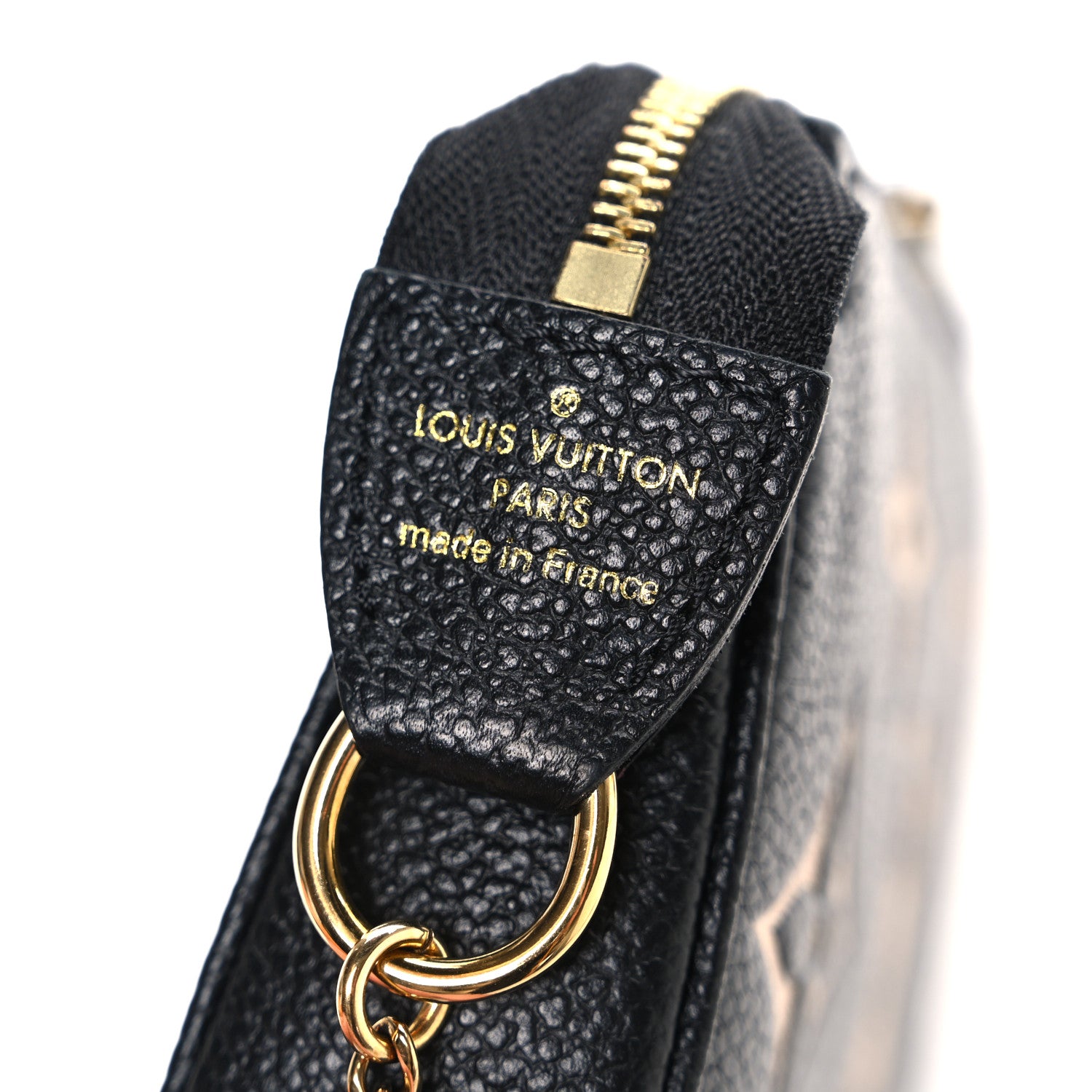 Louis Vuitton Empreinte Monogram Giant Mini Pochette Accessories Black 6 of 7