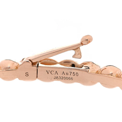 Van Cleef & Arpels 18K Rose Gold Perlee Pearls of Gold Bracelet S 4 of 4