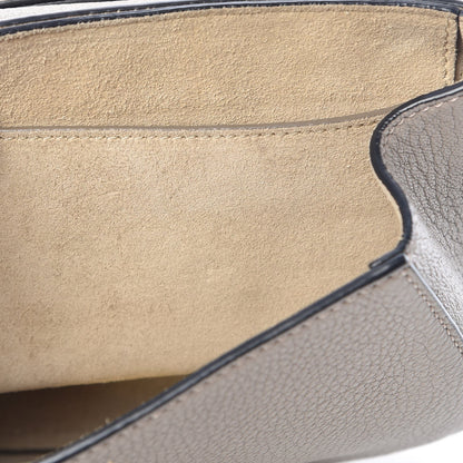 Chloe Grained Lambskin Mini Drew Shoulder Bag Motty Grey 8 of 9