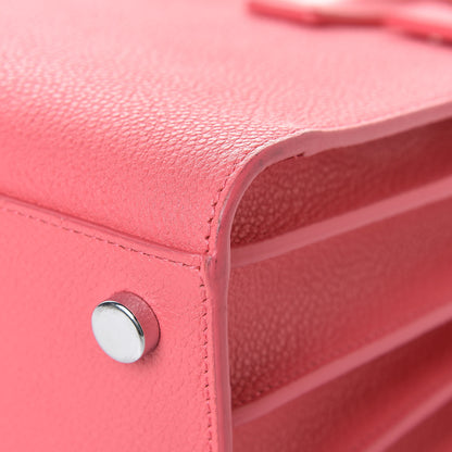 Saint Laurent Grained Calfskin Nano Sac De Jour Rose Clair 16 of 18
