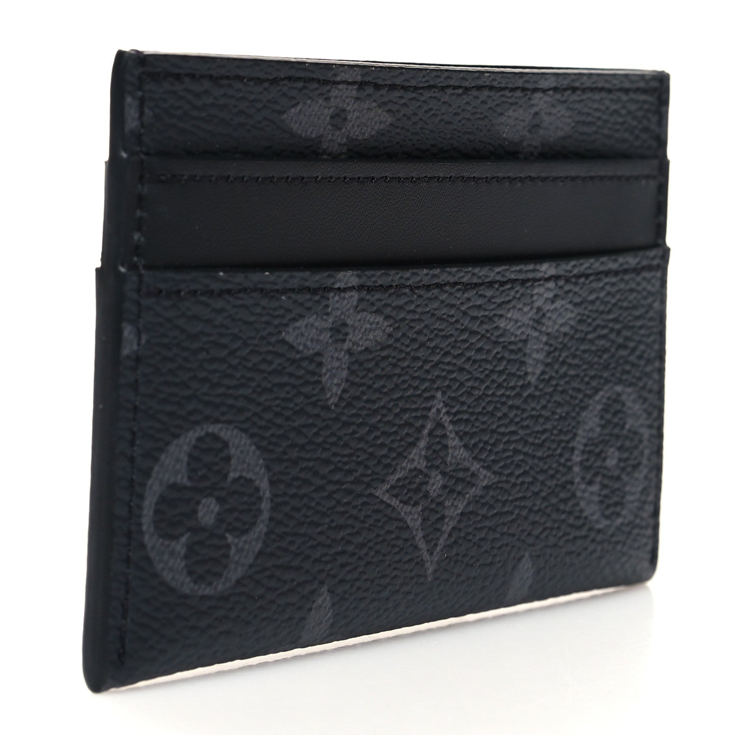 Louis Vuitton Monogram Eclipse Porte-Cartes Double Card Holder 3 of 8