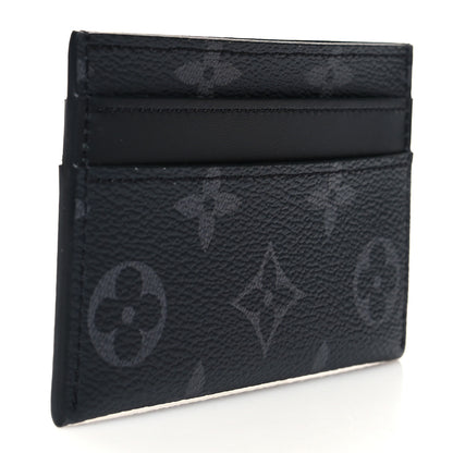Louis Vuitton Monogram Eclipse Porte-Cartes Double Card Holder 3 of 8