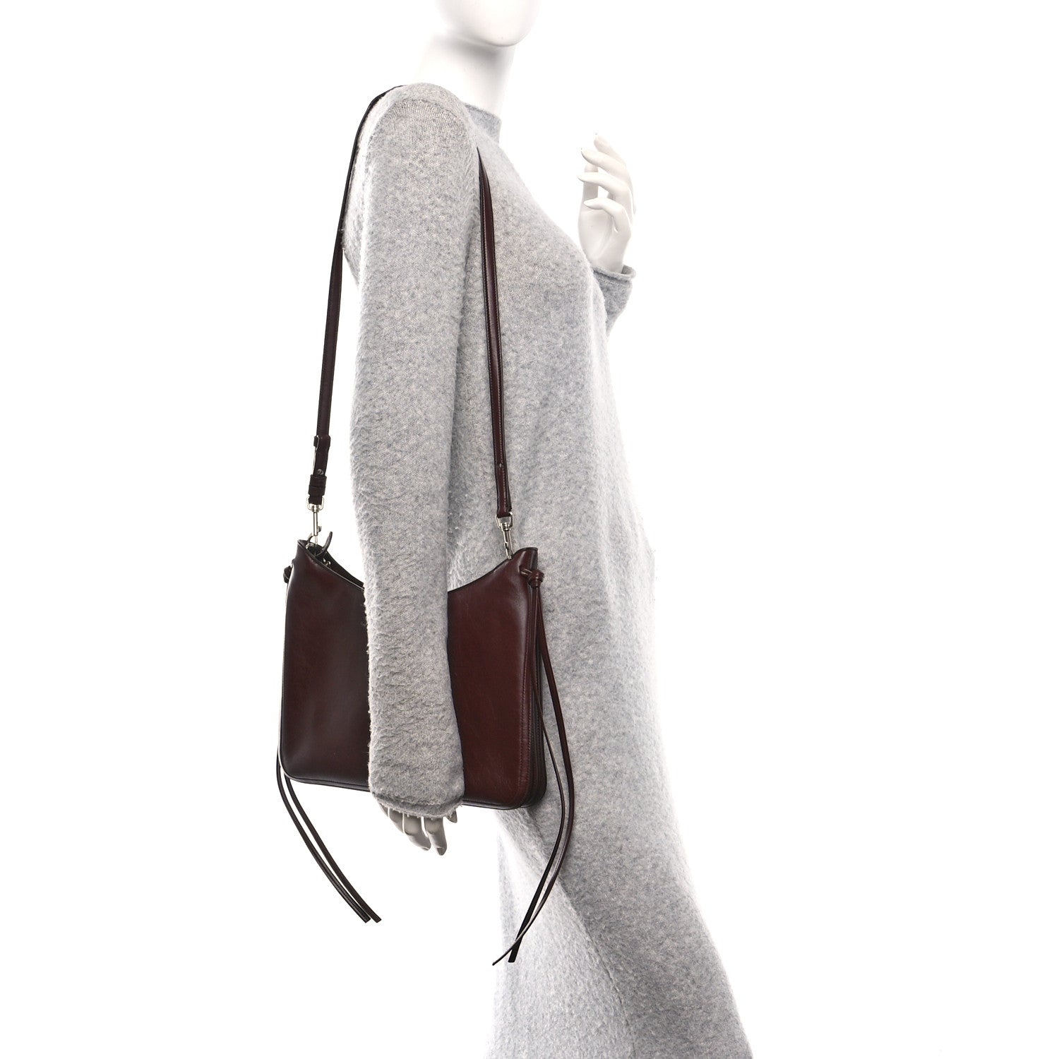 Phoebe Philo Soft Calfskin Medium Gig Bag Burgundy 2 of 13