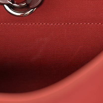 Hermes Vache Hunter Toile Herbag Zip 31 PM Rouge Grenat Rouge H 13 of 13