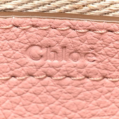 Chloe Grained Calfskin Small Marcie Saddle Bag Blossom Pink 6 of 9