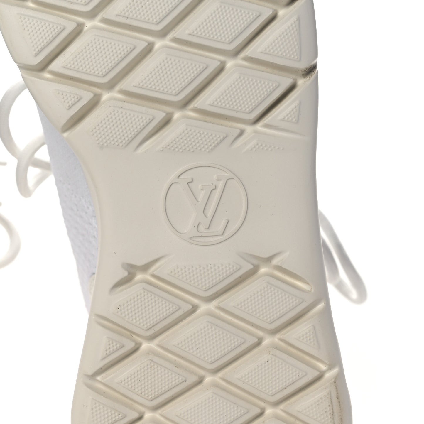 Technical Nylon Monogram Rubber Aftergame Sneakers 37 White