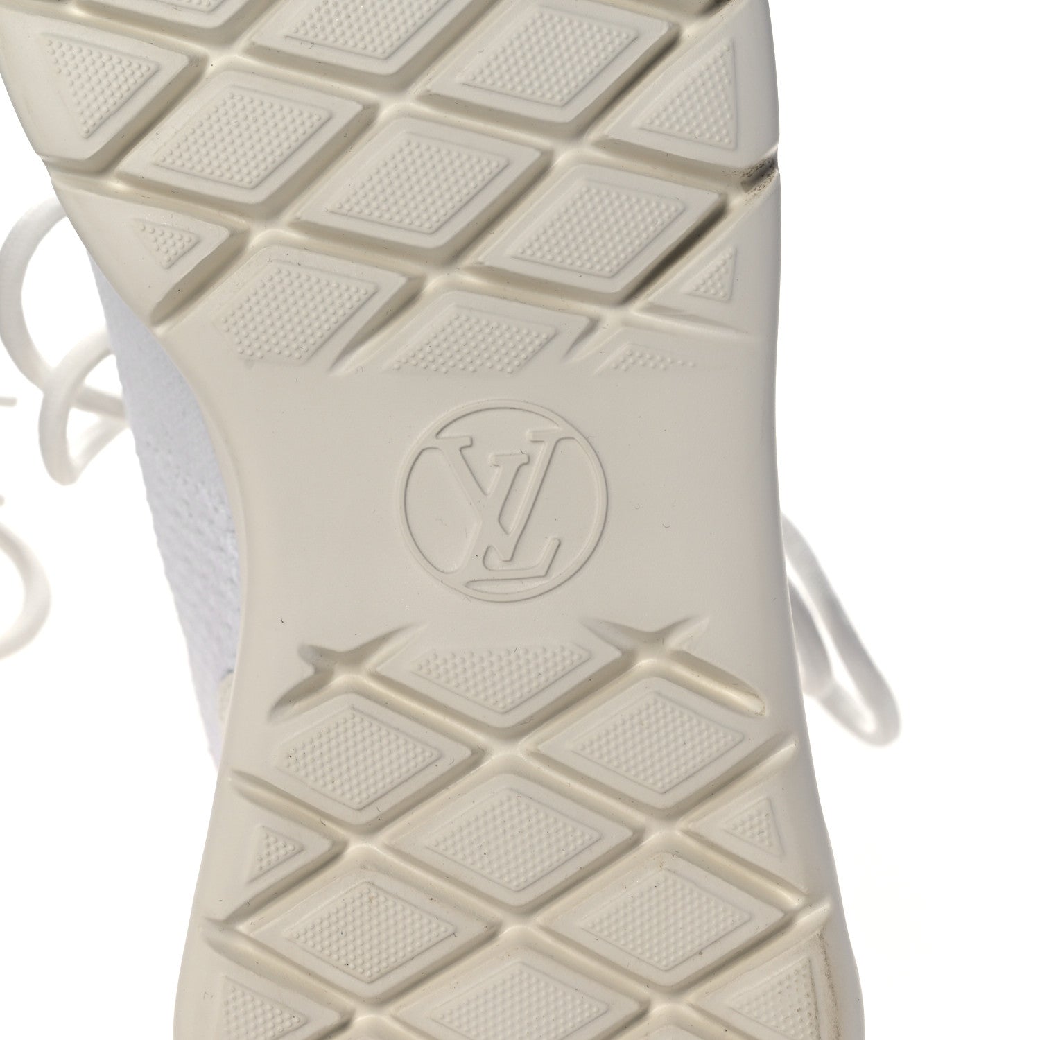Louis Vuitton Technical Nylon Monogram Rubber Aftergame Sneakers 37 White 6 of 9