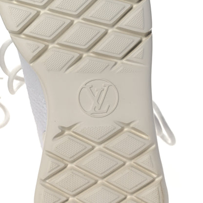 Louis Vuitton Technical Nylon Monogram Rubber Aftergame Sneakers 37 White 6 of 9