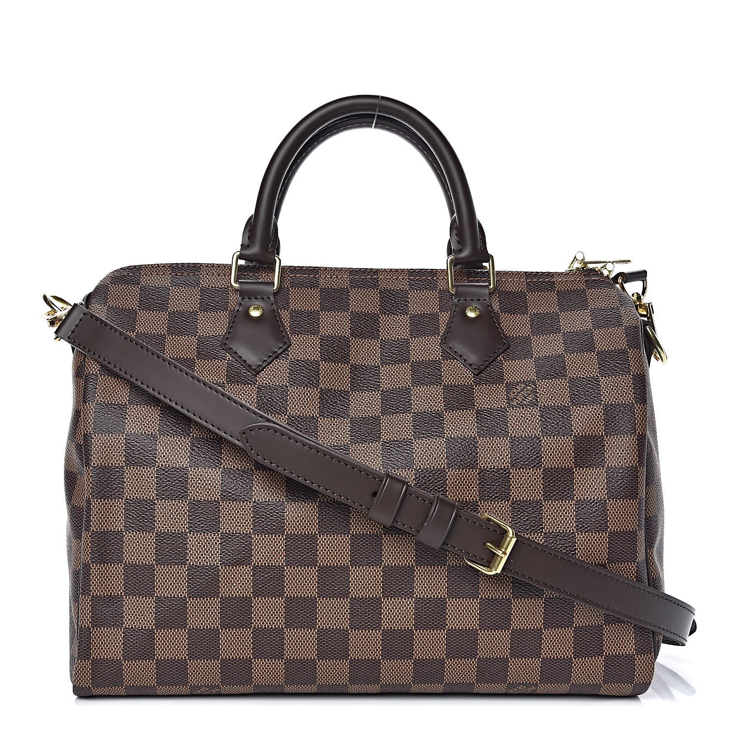 Louis Vuitton Damier Ebene Speedy Bandouliere 30 1 of 11