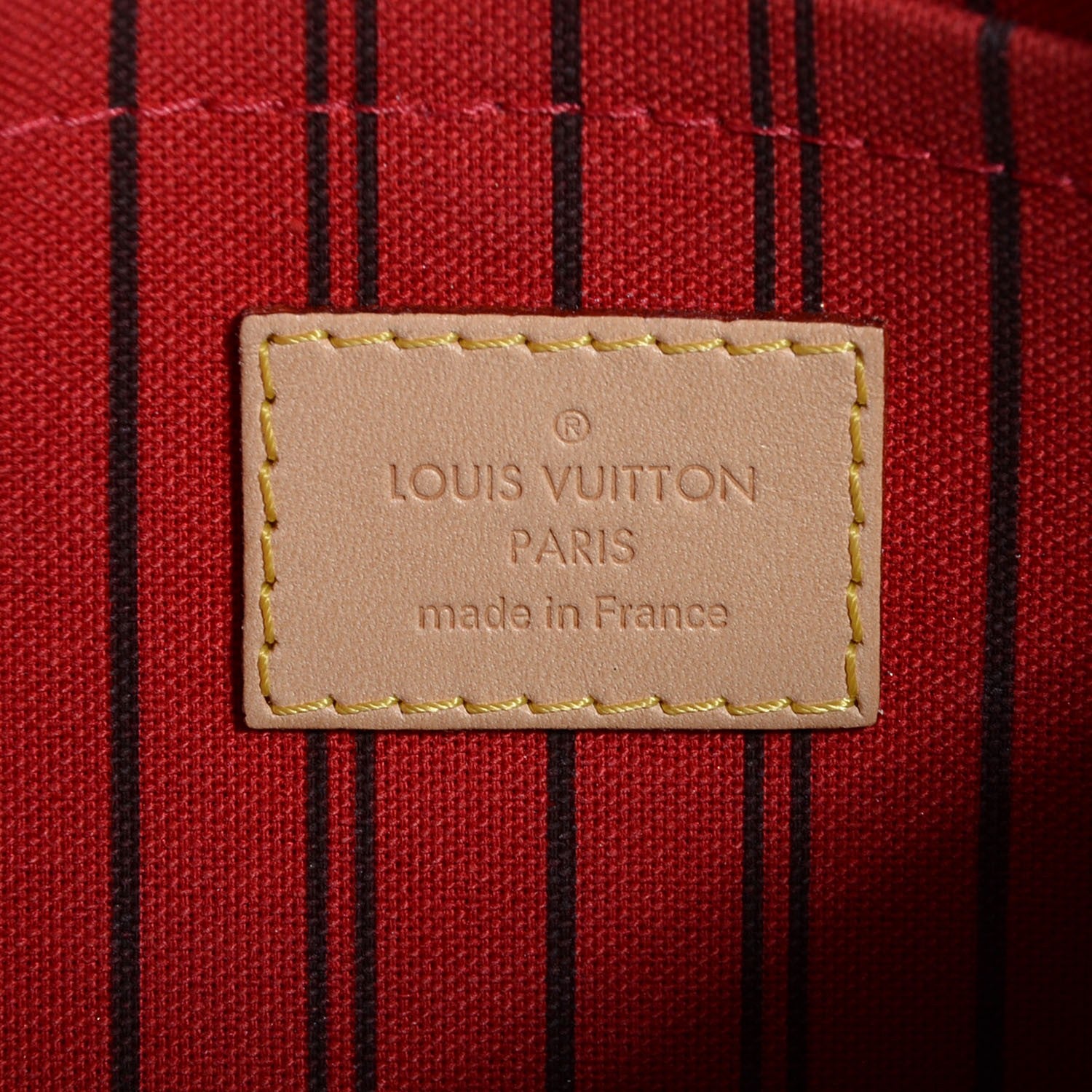 Louis Vuitton Monogram Neverfull MM GM Pochette Cherry 6 of 7
