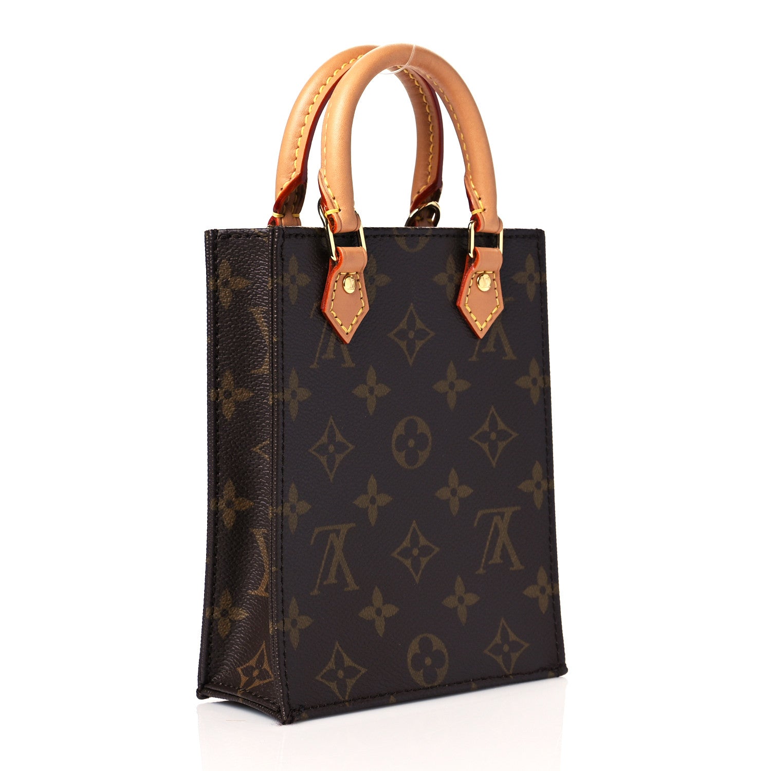 Louis Vuitton Monogram Petit Sac Plat 2 of 8