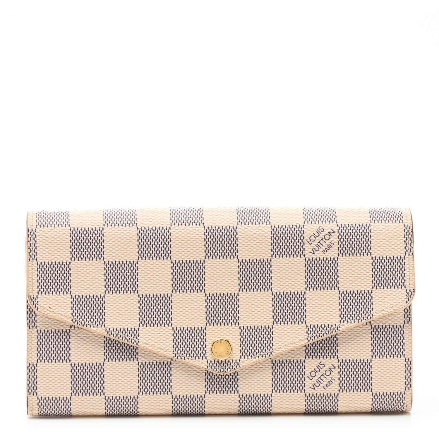 Louis Vuitton Damier Azur Sarah Wallet NM 1 of 6