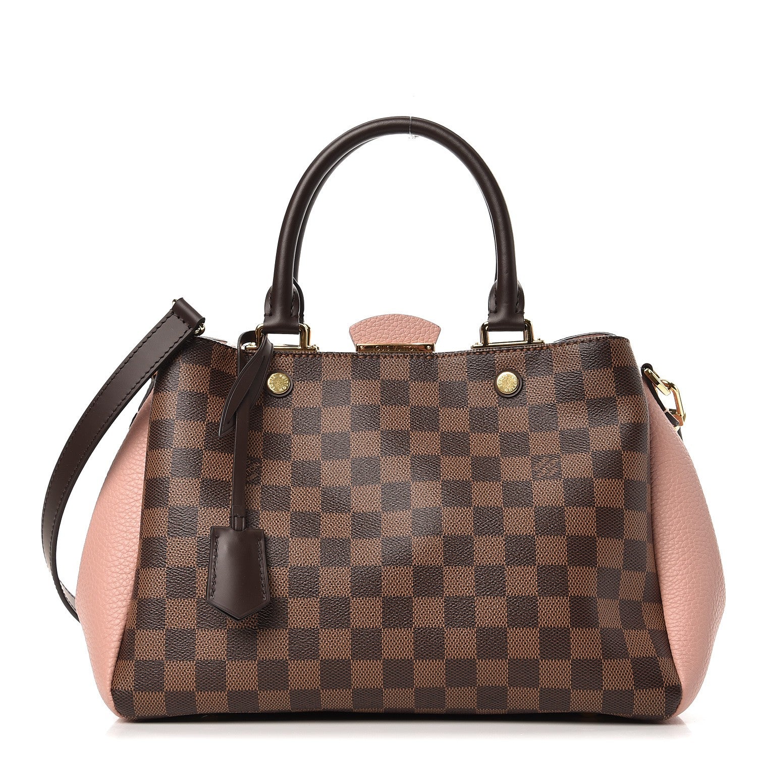 Louis Vuitton Damier Ebene Cuir Taurillon Brittany Magnolia 1 of 6