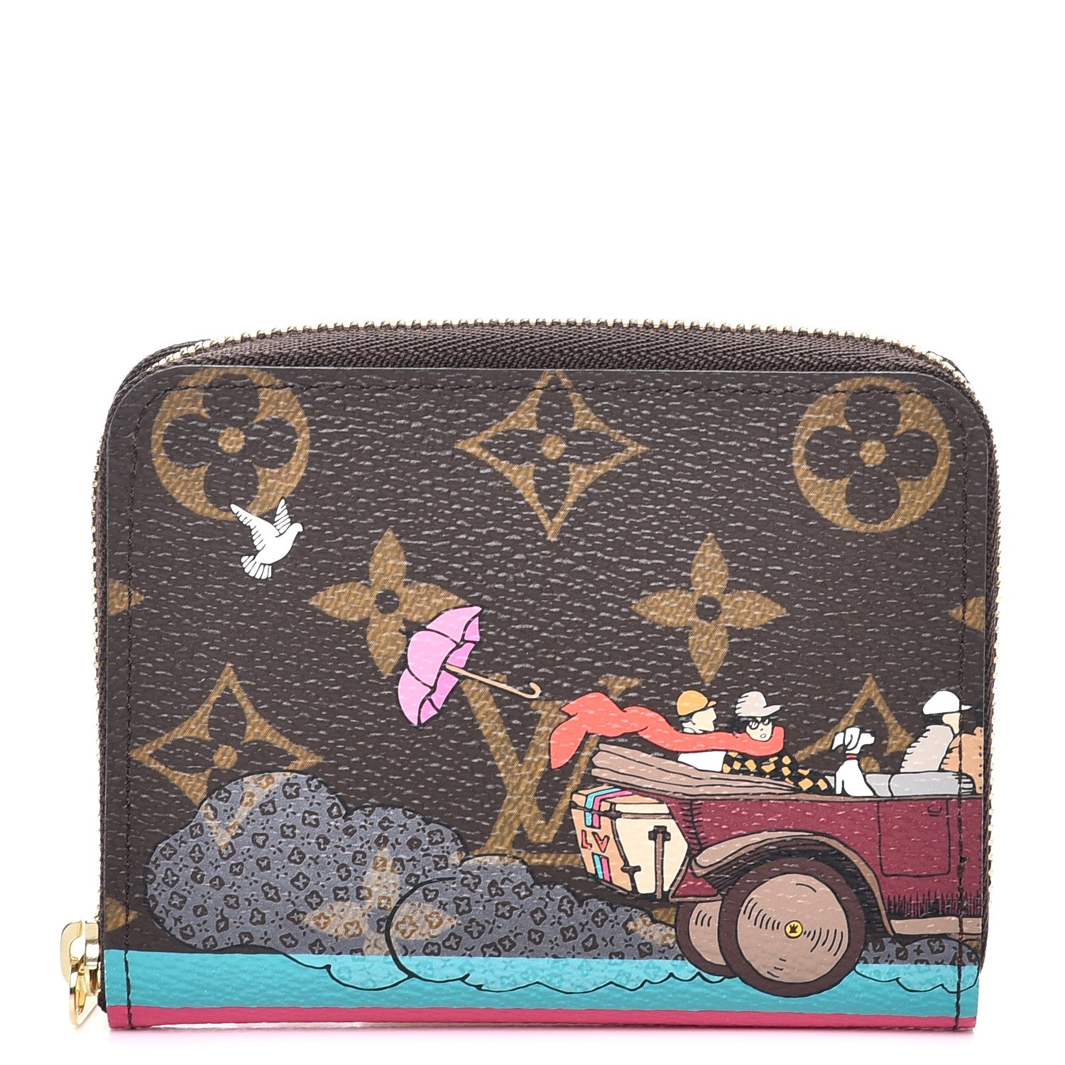 Louis Vuitton Monogram 2015 Christmas Animation Zippy Coin Purse 1 of 8