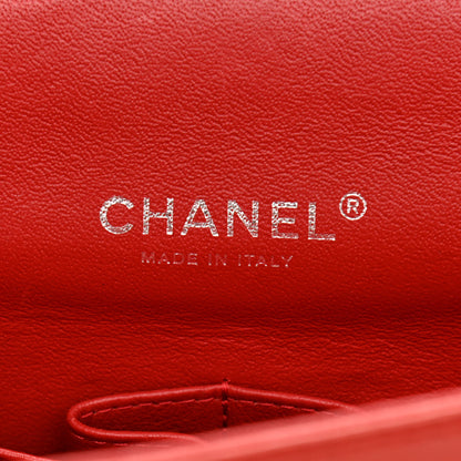 Chanel Lambskin Quilted Maxi Double Flap Red 7 of 18