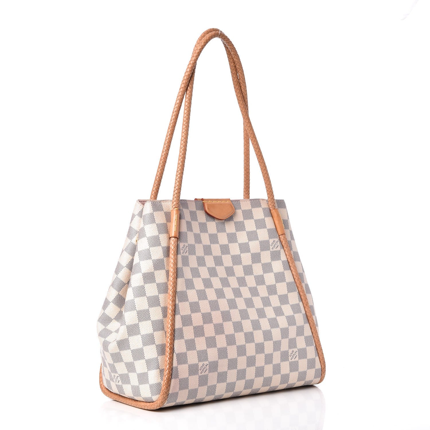 Louis Vuitton Damier Azur Propriano Rose Ballerine 3 of 9