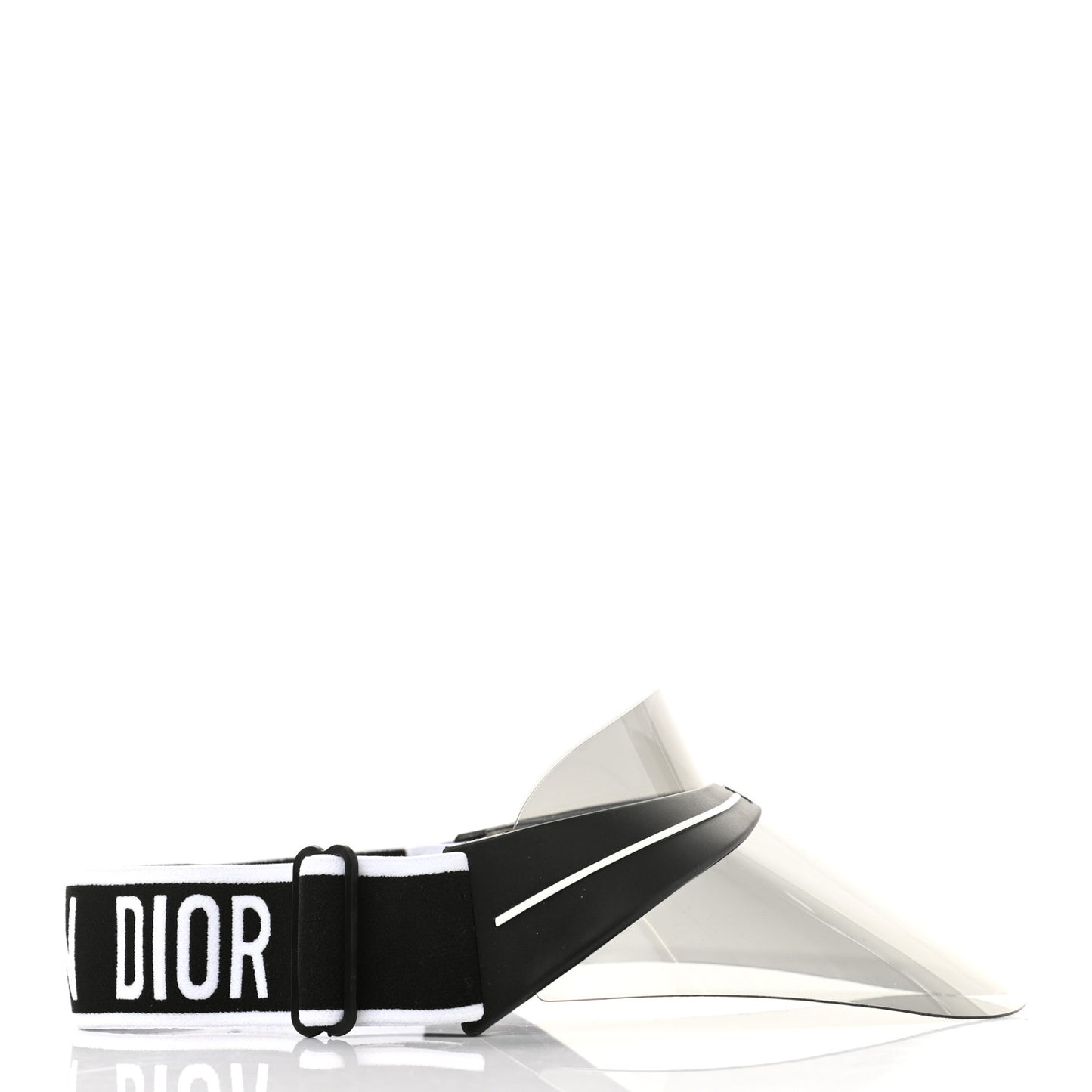 Mirrored DiorClub1 Sun Visor Black