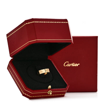 Cartier 18K Yellow Gold 5.5mm LOVE Ring 48 4.5 5 of 5