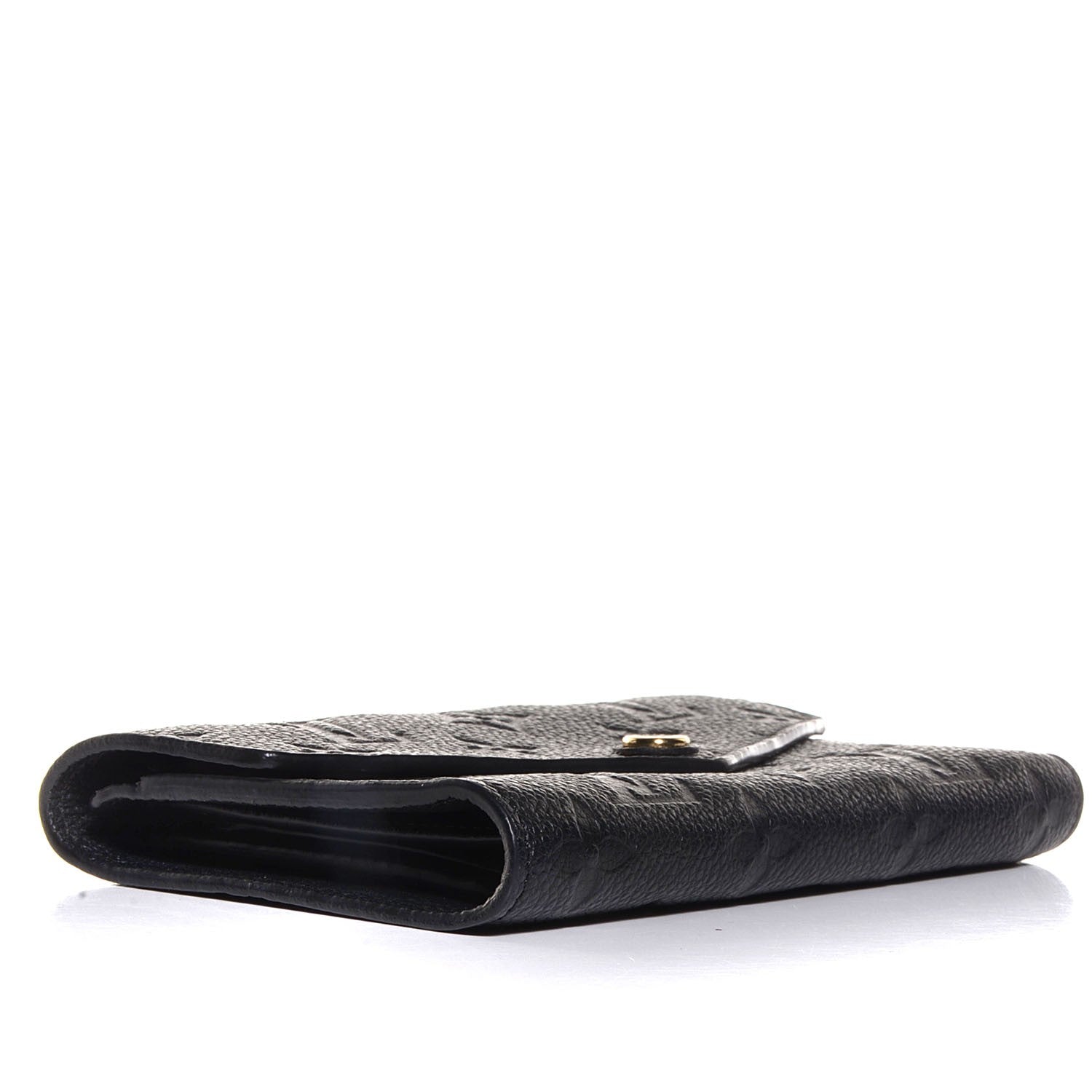 Louis Vuitton Empreinte Compact Curieuse Wallet Black 4 of 8