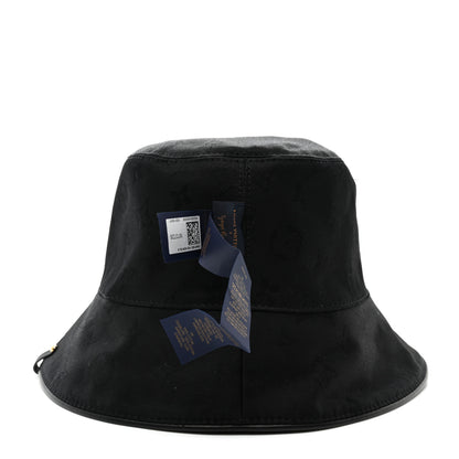 Louis Vuitton LV x YK Monogram Dots Reversible Bucket Hat S Black White 11 of 14