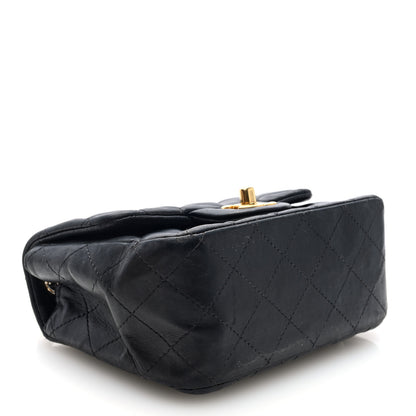Chanel Lambskin Quilted Mini Square Flap Black 4 of 10