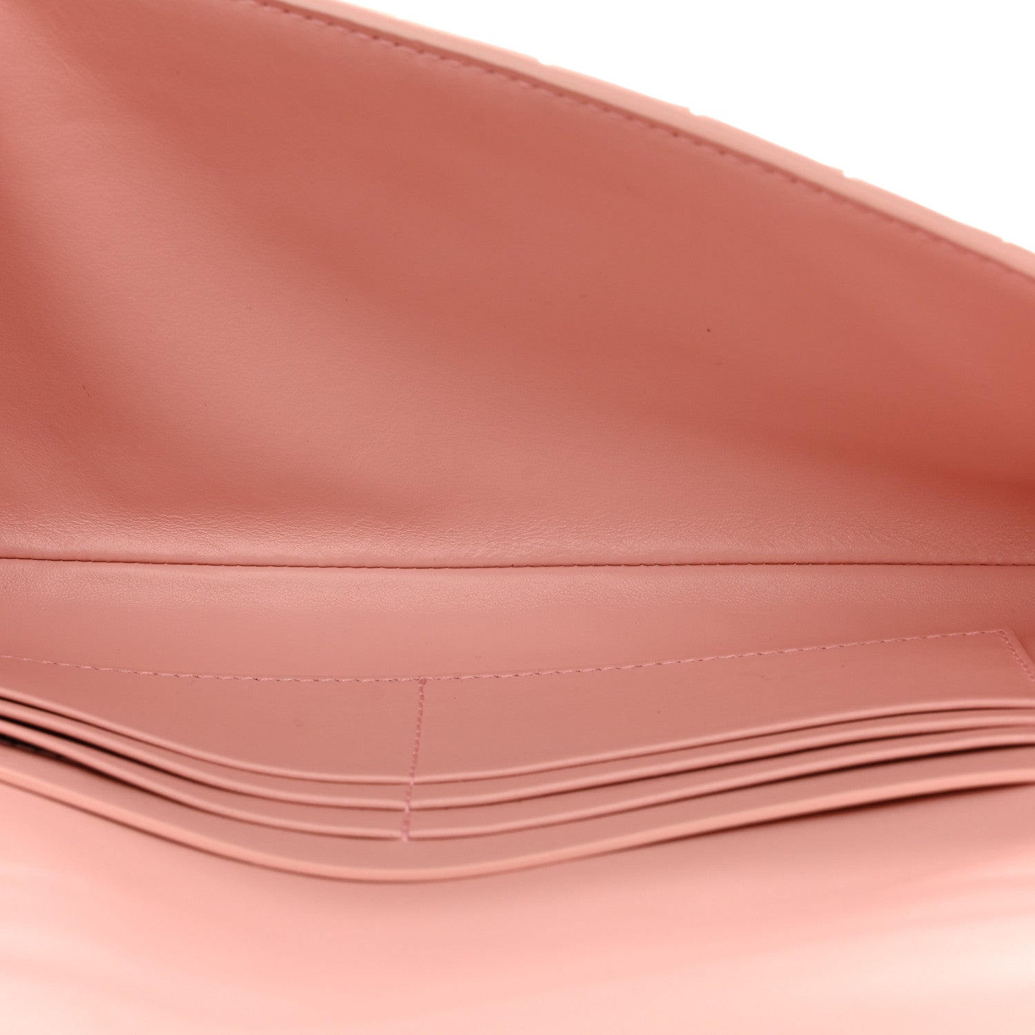 Bottega Veneta Nappa Intrecciato Long Andiamo Top Handle Clutch Rose 5 of 7