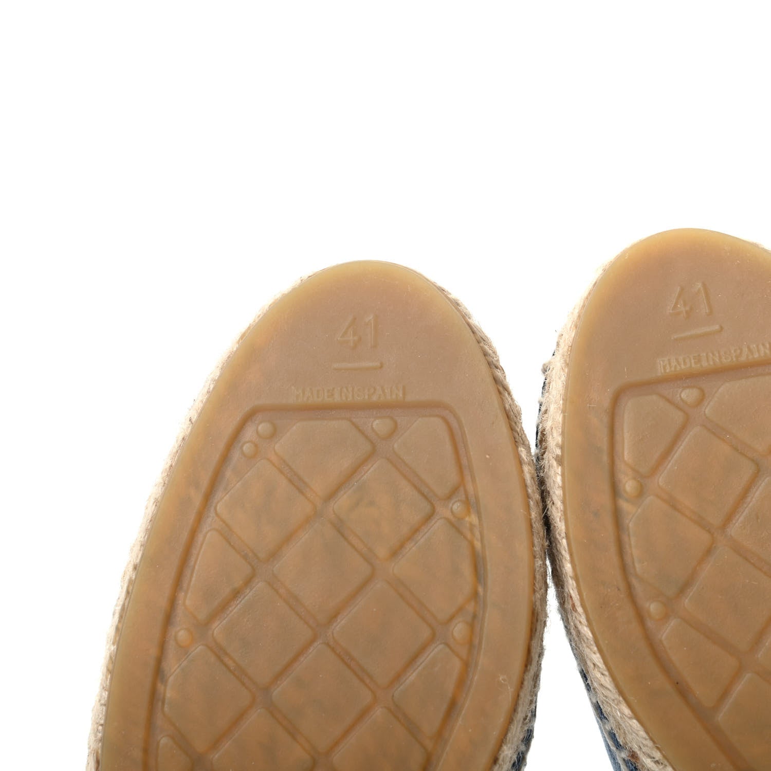 Chanel Denim CC Espadrilles 41 Blue Black 9 of 11
