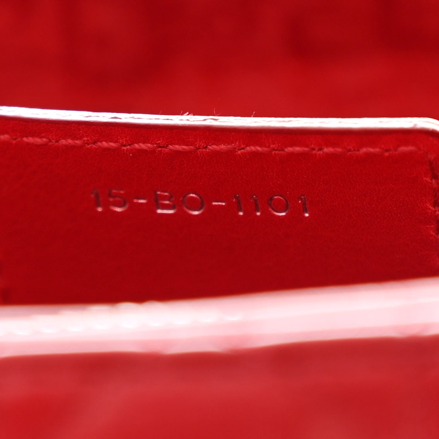 Christian Dior Lambskin Cannage Large Lady Dior Red 7 of 10