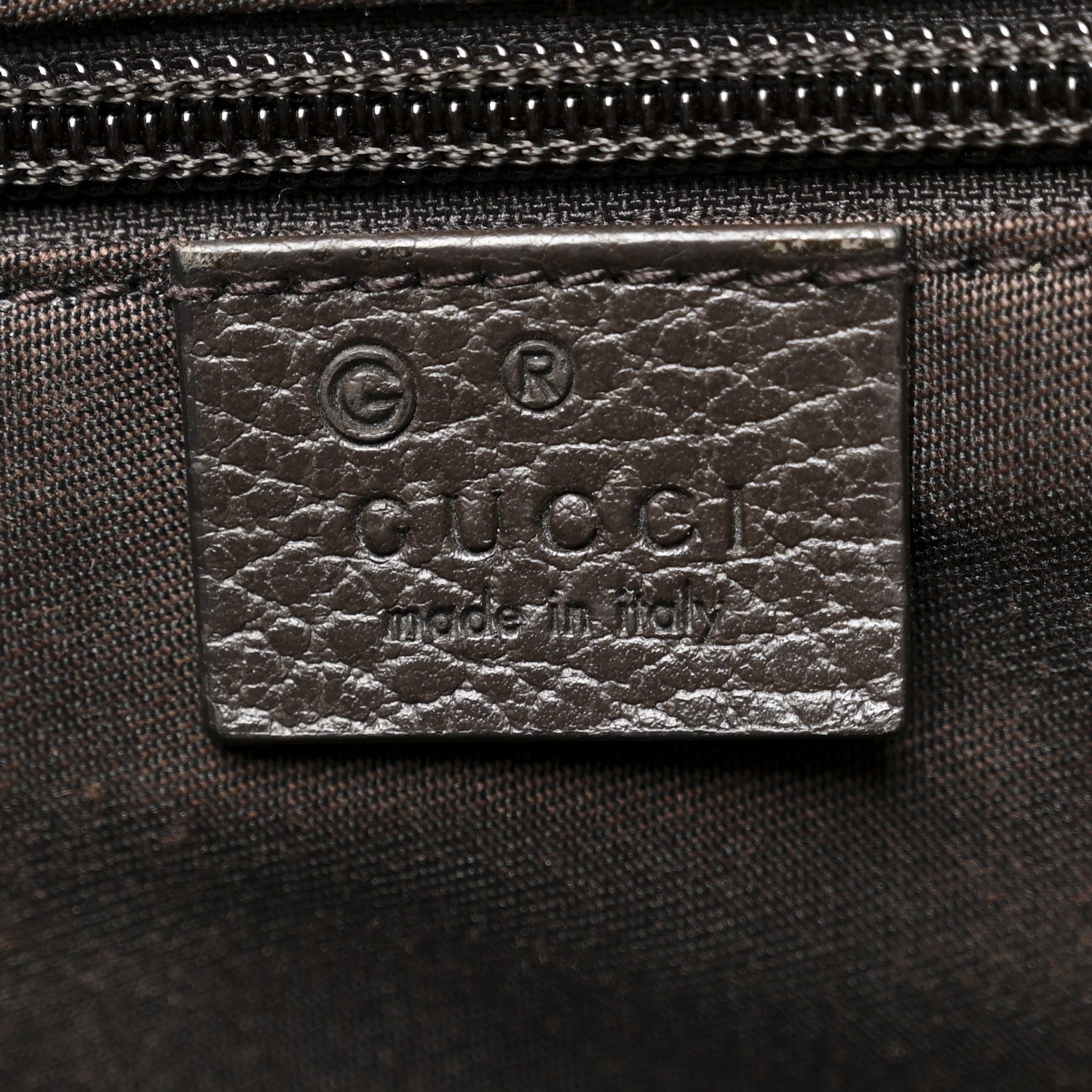 Gucci Monogram Flap Messenger Bag Beige Dark Brown 6 of 11