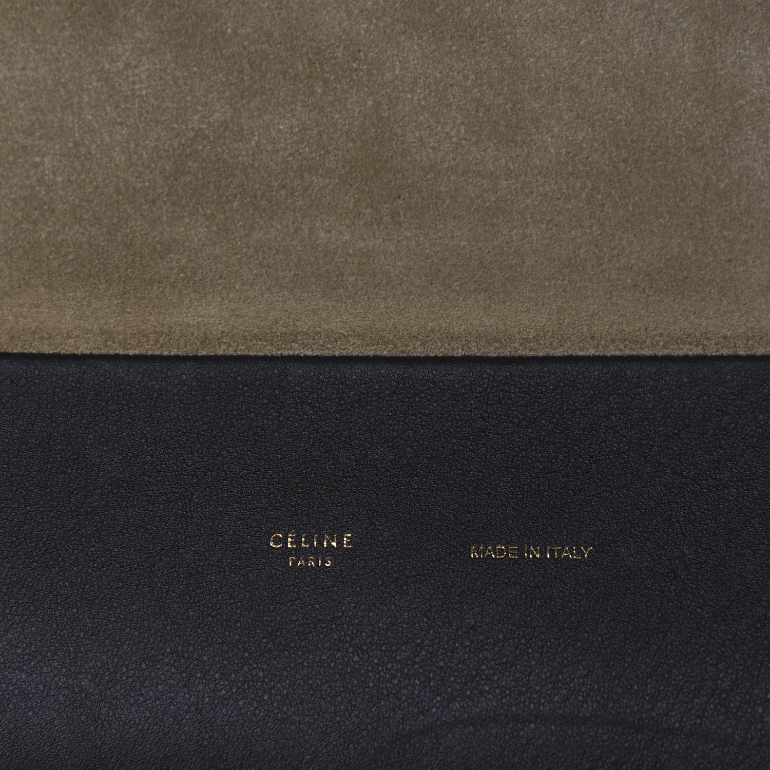 Celine Calfskin Suede All Soft Shoulder Bag Indigo 6 of 9