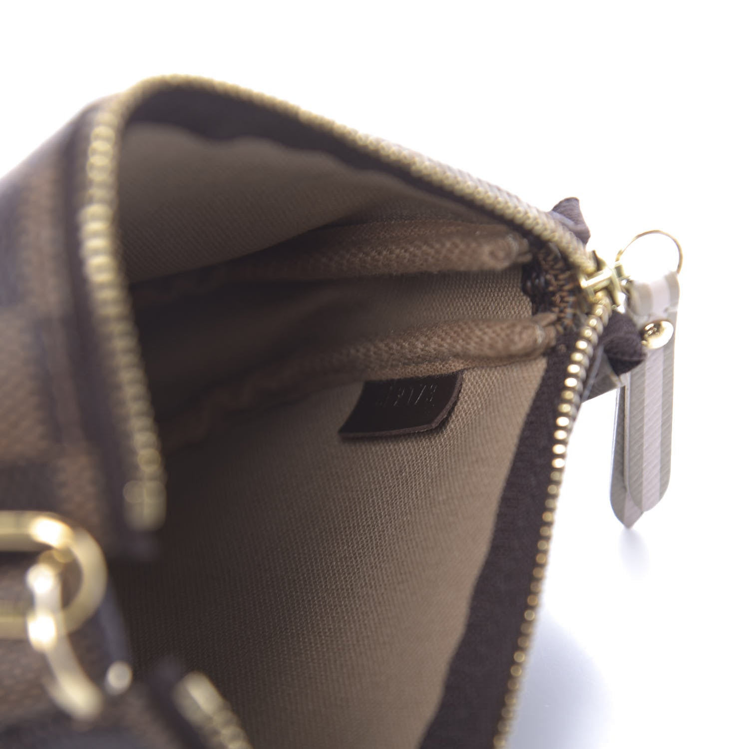 Louis Vuitton Damier Ebene Trunks and Locks Mini Pochette Accessories 7 of 7