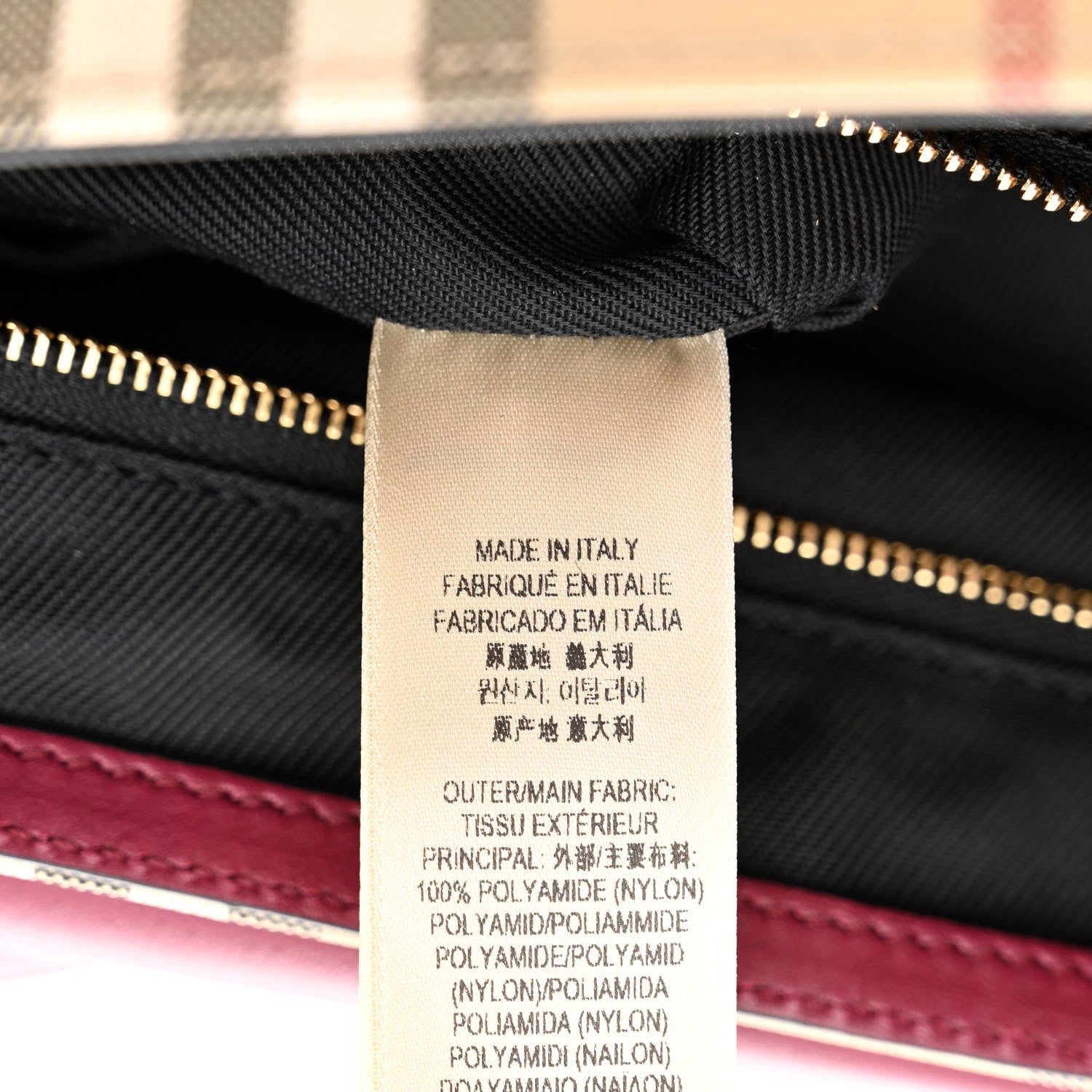 Burberry Horseferry Check Medium Dickens Crossbody Bag Parade Red 7 of 11