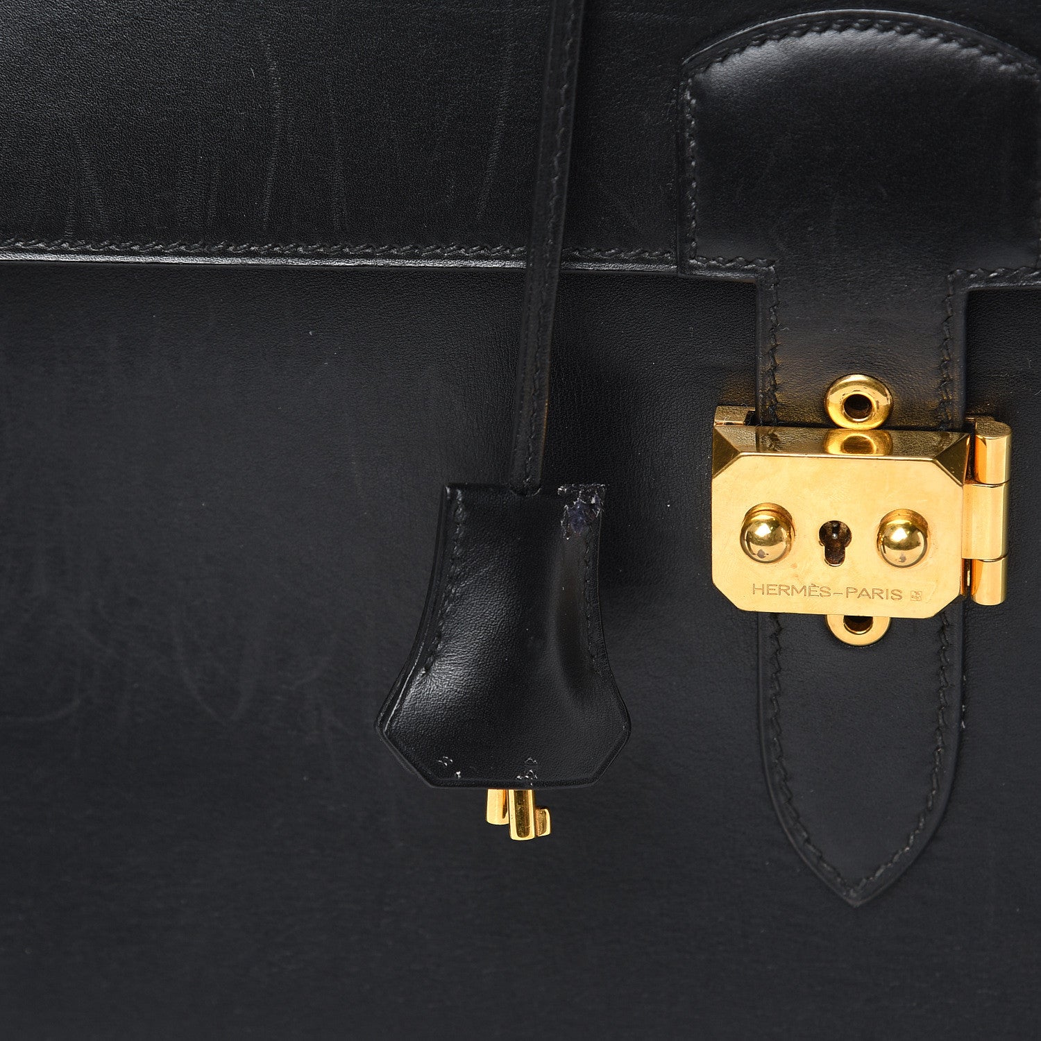 Hermes Box Sac a Depeche 38 Briefcase Black 15 of 17