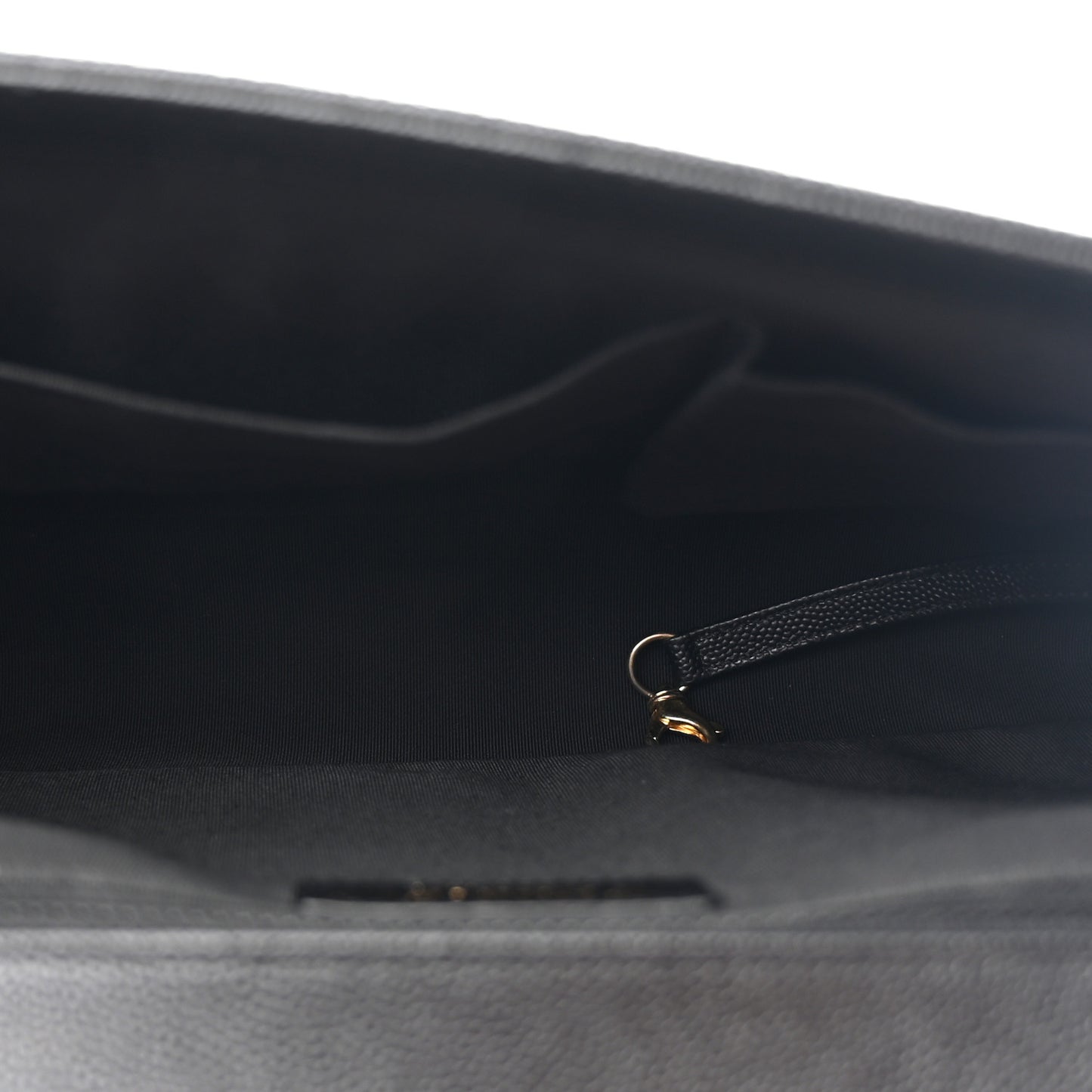 Caviar Quilted Large Boy Flap Black