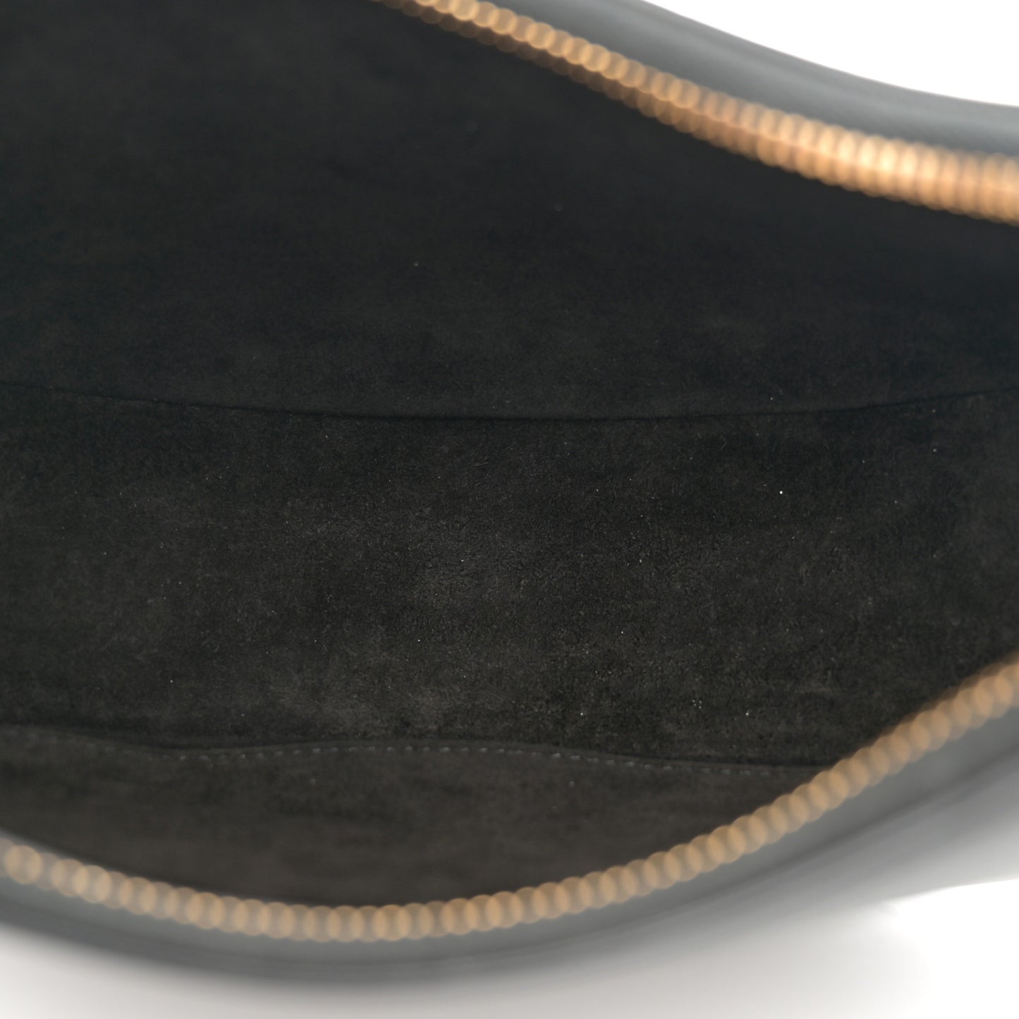 Smooth Calfskin Medium Strap Ava Shoulder Bag Black