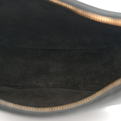 Celine Smooth Calfskin Medium Strap Ava Shoulder Bag Black 5 of 9