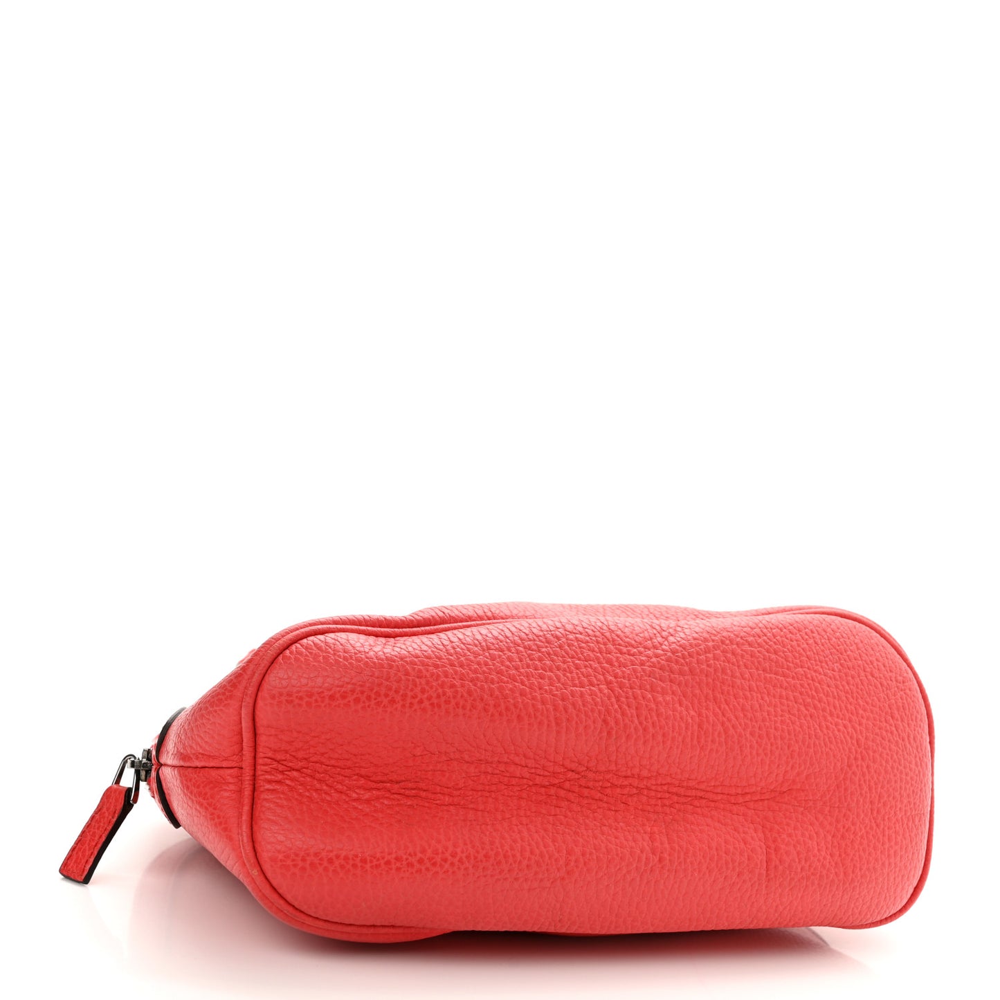 Calfskin Mini Dome Bag Sporting Red