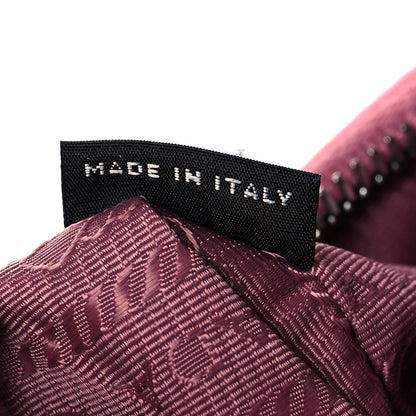 Prada Re-Nylon Saffiano Mini Re-Edition 2005 Bag Rosa 7 of 10