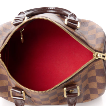 Louis Vuitton Damier Ebene Speedy Bandouliere 25 5 of 13